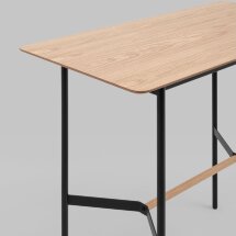 Стол барный Knobb 120*60 светлое дерево