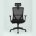 Компьютерное кресло Stool Group для руководителя TopChairs Local офисное черное обивка сетка ткань крестовина пластик 