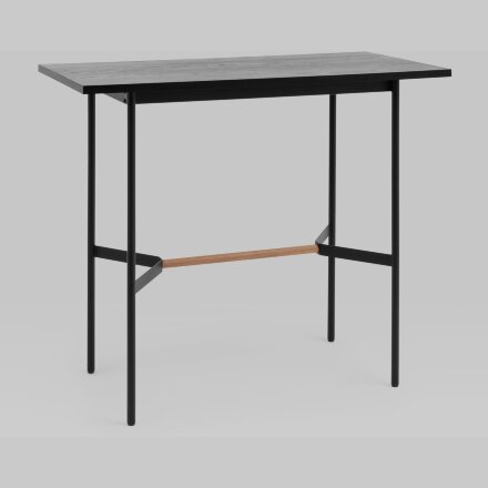Стол барный Knobb 120*60 черный 