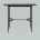 Стол барный Knobb 120*60 черный 