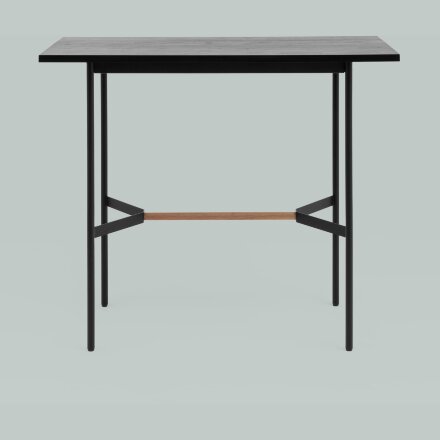 Стол барный Knobb 120*60 черный 