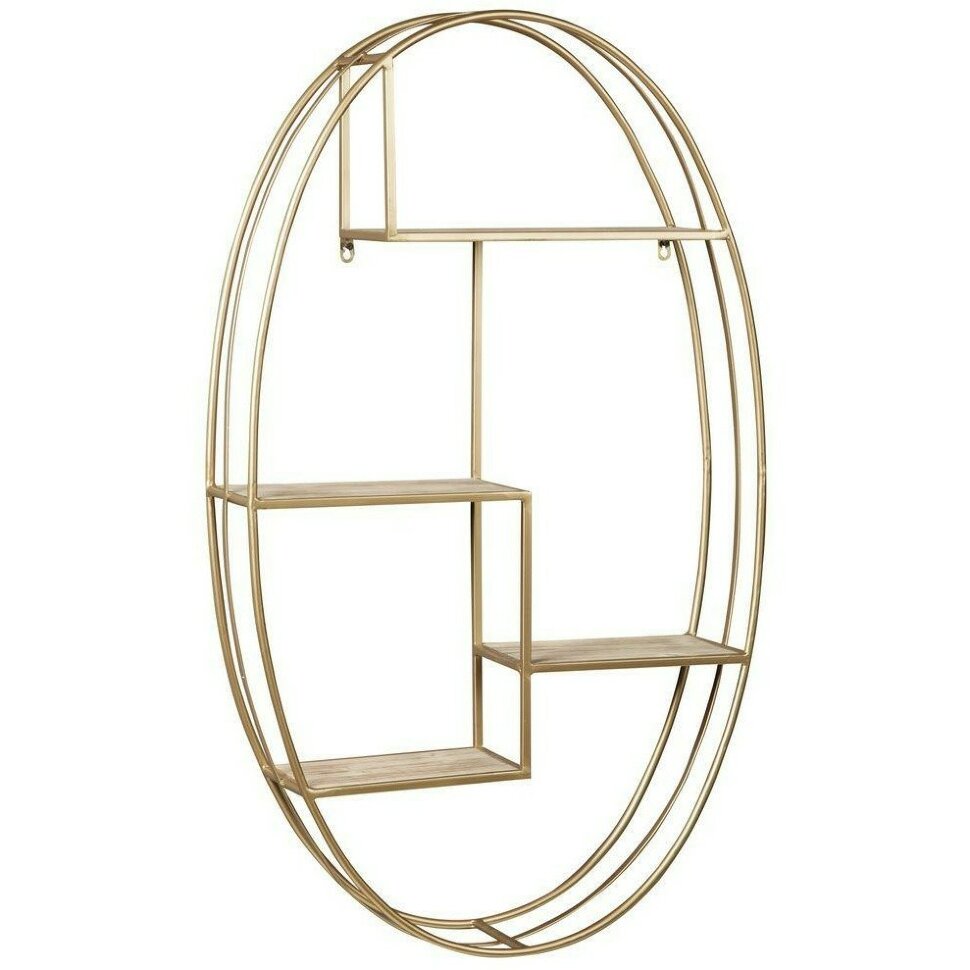 Полка навесная WALL DECOR A8010106 ELETTRA Золото Полка навесная WALL DECOR A8010106 ELETTRA Золото