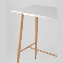 Стол барный DSW белый