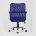 Компьютерное кресло Stool Group TopChairs Junior детское синее в обивке из текстиля и сетки, механизм качания Top Gun 