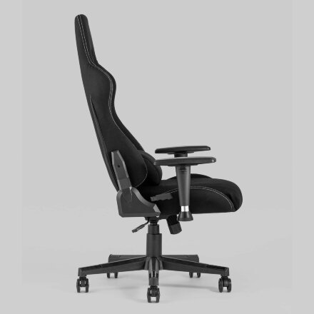 Игровое кресло Stool Group компьютерное TopChairs Maybach черное геймерское 