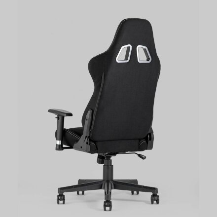 Игровое кресло Stool Group компьютерное TopChairs Maybach черное геймерское 