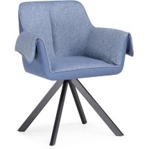 Стул на металлокаркасе Каита neptun 35 / flex 754 / черный