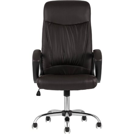 Кресло руководителя TopChairs Tower коричневое 