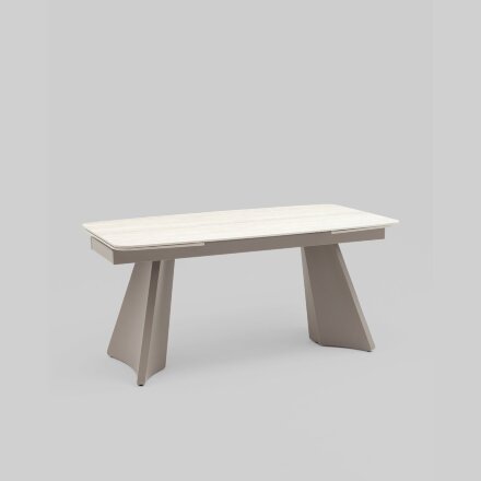 Стол обеденный Eliora 160-240*90 см серая керамика 