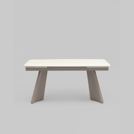 Стол обеденный Eliora 160-240*90 см серая керамика 