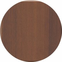 Круглая столешница Werzalit (60 см) 241 темного дерева цвет