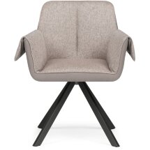 Стул на металлокаркасе Каита neptun 14 / flex 290 / черный