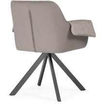 Стул на металлокаркасе Каита neptun 14 / flex 290 / черный