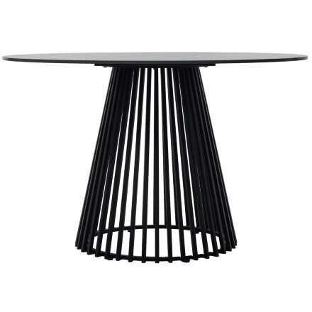 Керамический стол Terni 120 керамика черный мрамор матовый matt black marble solid ceramic / черный 