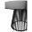 Керамический стол Terni 120 керамика черный мрамор матовый matt black marble solid ceramic / черный 