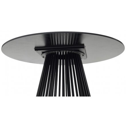 Керамический стол Terni 120 керамика черный мрамор матовый matt black marble solid ceramic / черный 
