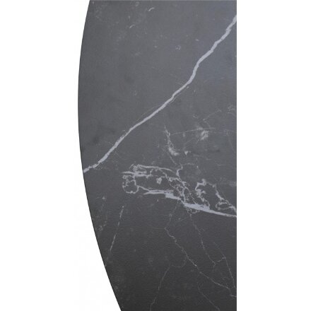 Керамический стол Terni 120 керамика черный мрамор матовый matt black marble solid ceramic / черный 