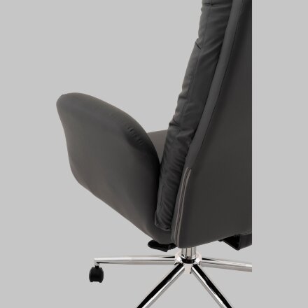 Кресло руководителя TopChairs Solid серый 