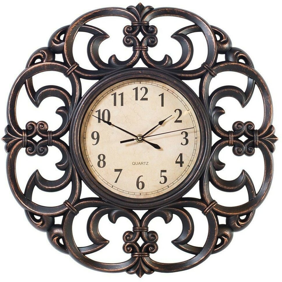 Часы настенные HOME DECOR 2878-1 Коричневый Часы настенные HOME DECOR 2878-1 Коричневый