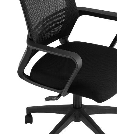 Кресло офисное TopChairs Simplex черный 