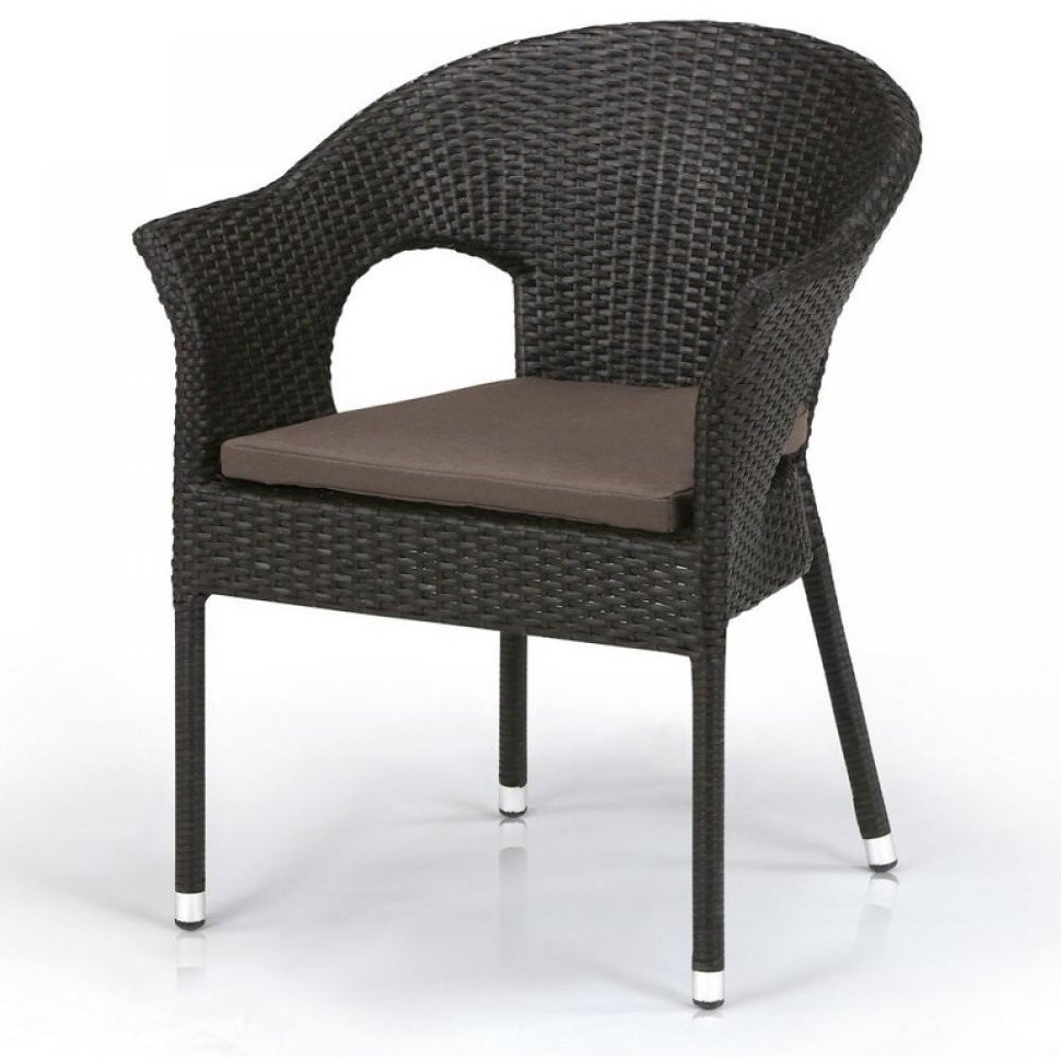 Плетеное кресло Y97B-W53 Brown Плетеное кресло Y97B-W53 Brown