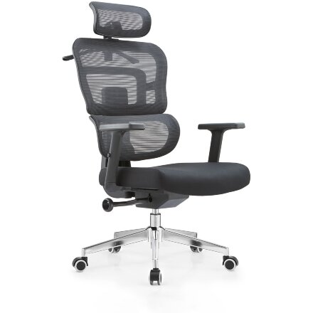 Кресло офисное TopChairs Techno черный 