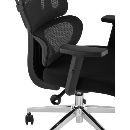 Кресло офисное TopChairs Techno черный 