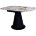 Керамический стол Teramo 135 gloss grand jade solid ceramic / черный 
