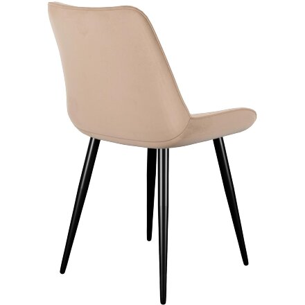 Стул DikLine 226 поворотный B03 BEIGE, ножки черные 