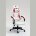 Кресло спортивное TopChairs Phantom бело-красный 
