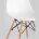 Стул Eames Style DSW белый x4 