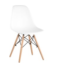 Стул Eames Style DSW белый x4