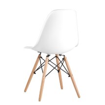 Стул Eames Style DSW белый x4