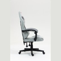 Кресло спортивное TopChairs Phantom серо-голубой