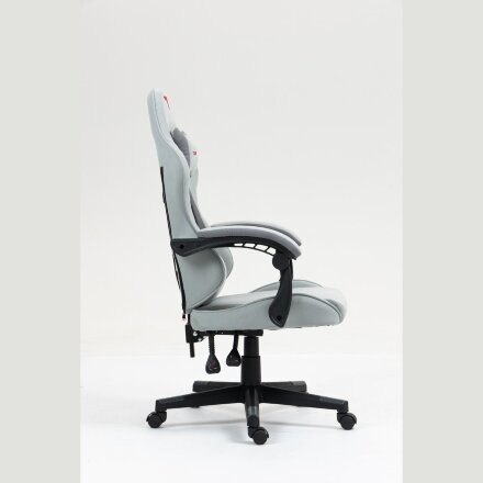 Кресло спортивное TopChairs Phantom серо-голубой 