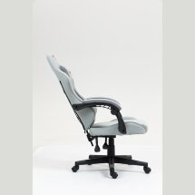 Кресло спортивное TopChairs Phantom серо-голубой