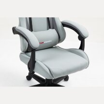 Кресло спортивное TopChairs Phantom серо-голубой