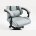 Кресло спортивное TopChairs Phantom серо-голубой 