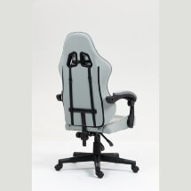 Кресло спортивное TopChairs Phantom серо-голубой