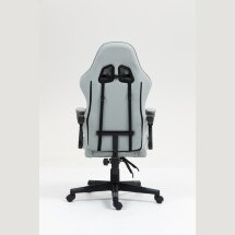 Кресло спортивное TopChairs Phantom серо-голубой