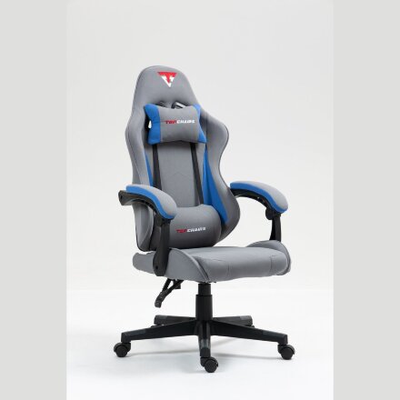 Кресло спортивное TopChairs Phantom серый 