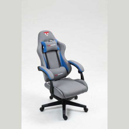 Кресло спортивное TopChairs Phantom серый 