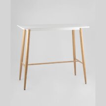 Стол барный Eames NEW DSW 120*60*106 белый