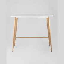 Стол барный Eames NEW DSW 120*60*106 белый