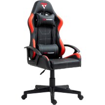 Кресло спортивное TopChairs Wyvern черно-красный