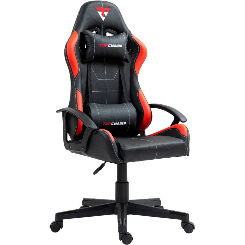 Кресло спортивное TopChairs Wyvern черно-красный Кресло спортивное TopChairs Wyvern черно-красный