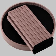 Пуф складной с ящиком Store Round пыльно-розовый