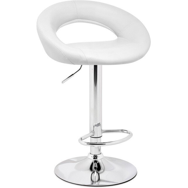 Барный стул Oazis white / chrome Барный стул Oazis white / chrome