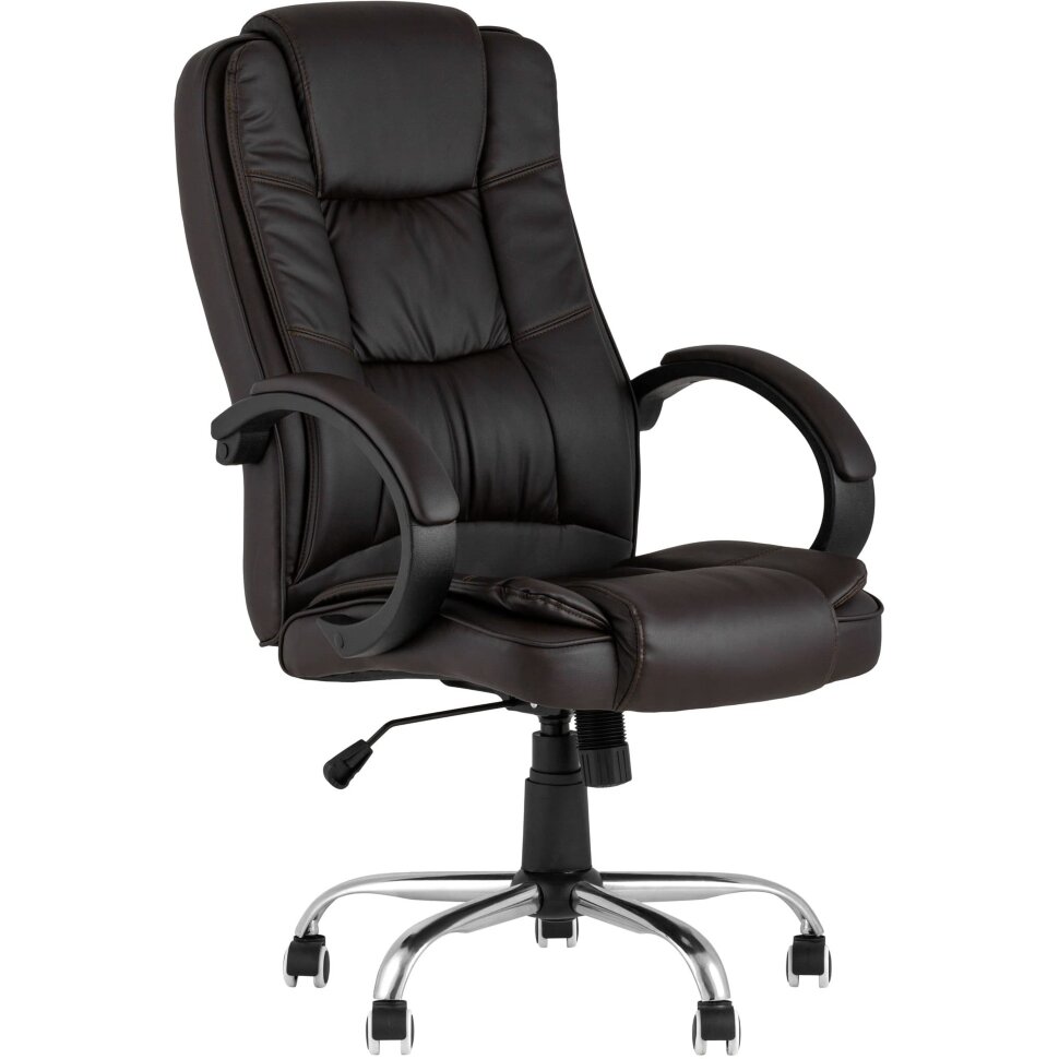 Кресло руководителя TopChairs Atlant коричневое Кресло руководителя TopChairs Atlant коричневое