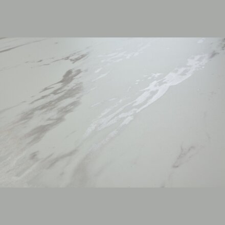Стол MATERA 160 MARBLES KL-99 Белый мрамор матовый, итальянская керамика/ черный каркас, ®DISAUR 